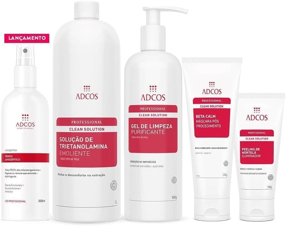 Kit Limpeza De Pele Adcos