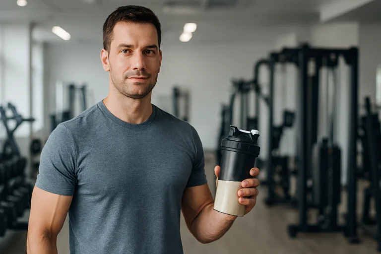 Qual o melhor whey protein para ganhar massa muscular sendo utilizado por homem em treino de musculação em academia
