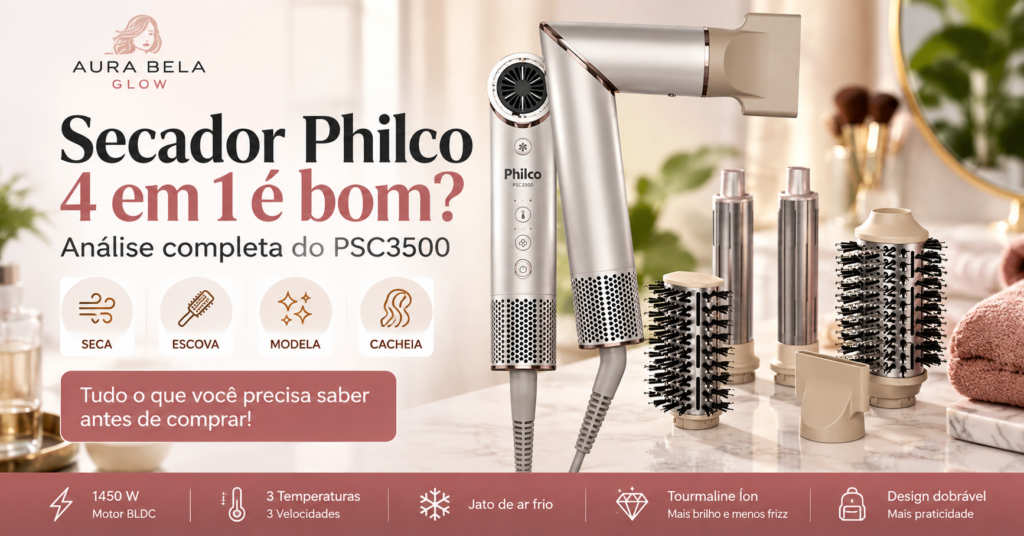 secador philco 4 em 1 é bom